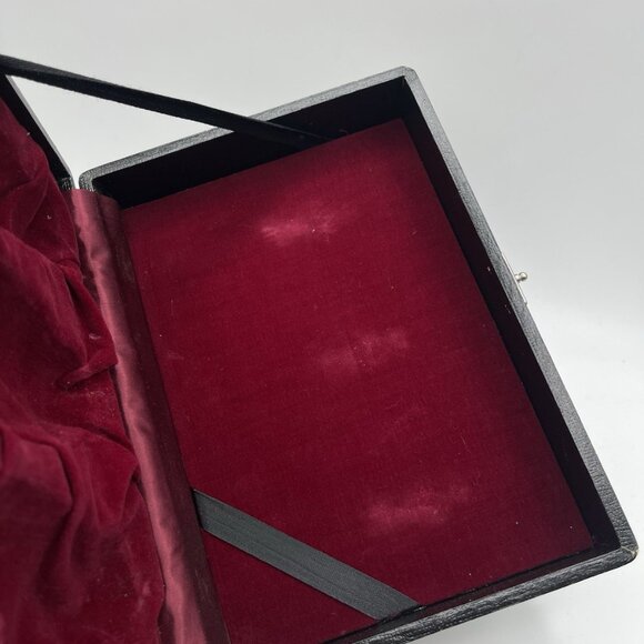 Vintage Post House Hand Cut Lead Crystal Salt Pepper Shaker & Pepper Set Japan - Picture 5 of 16